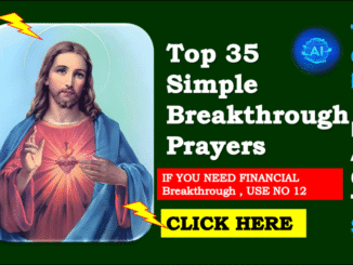 Breakthrough Prayers