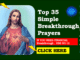 Breakthrough Prayers